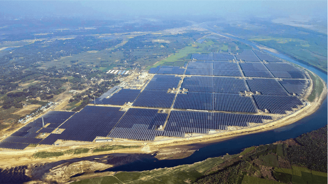 Pabna Solar Park Aerial View